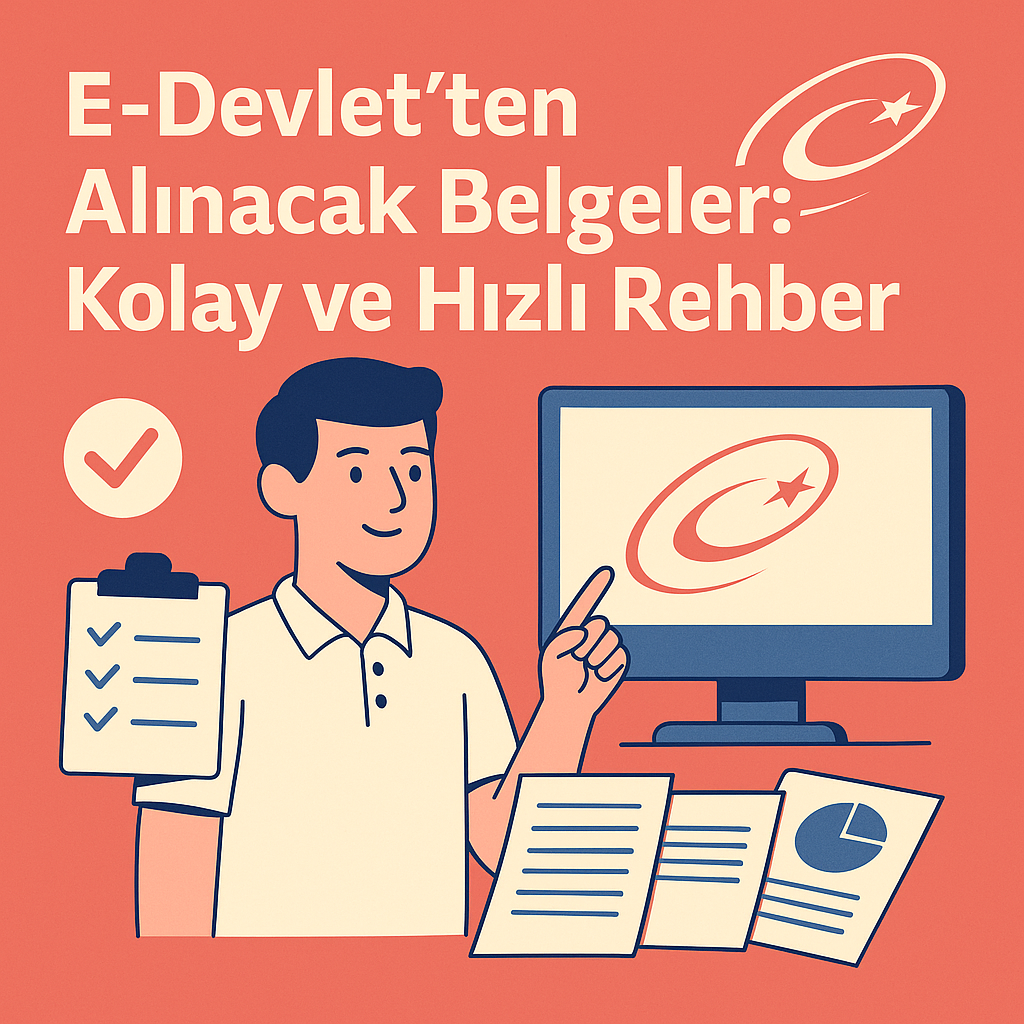 E-Devlet’ten Alınacak Belgeler: Kolay ve Hızlı Rehber