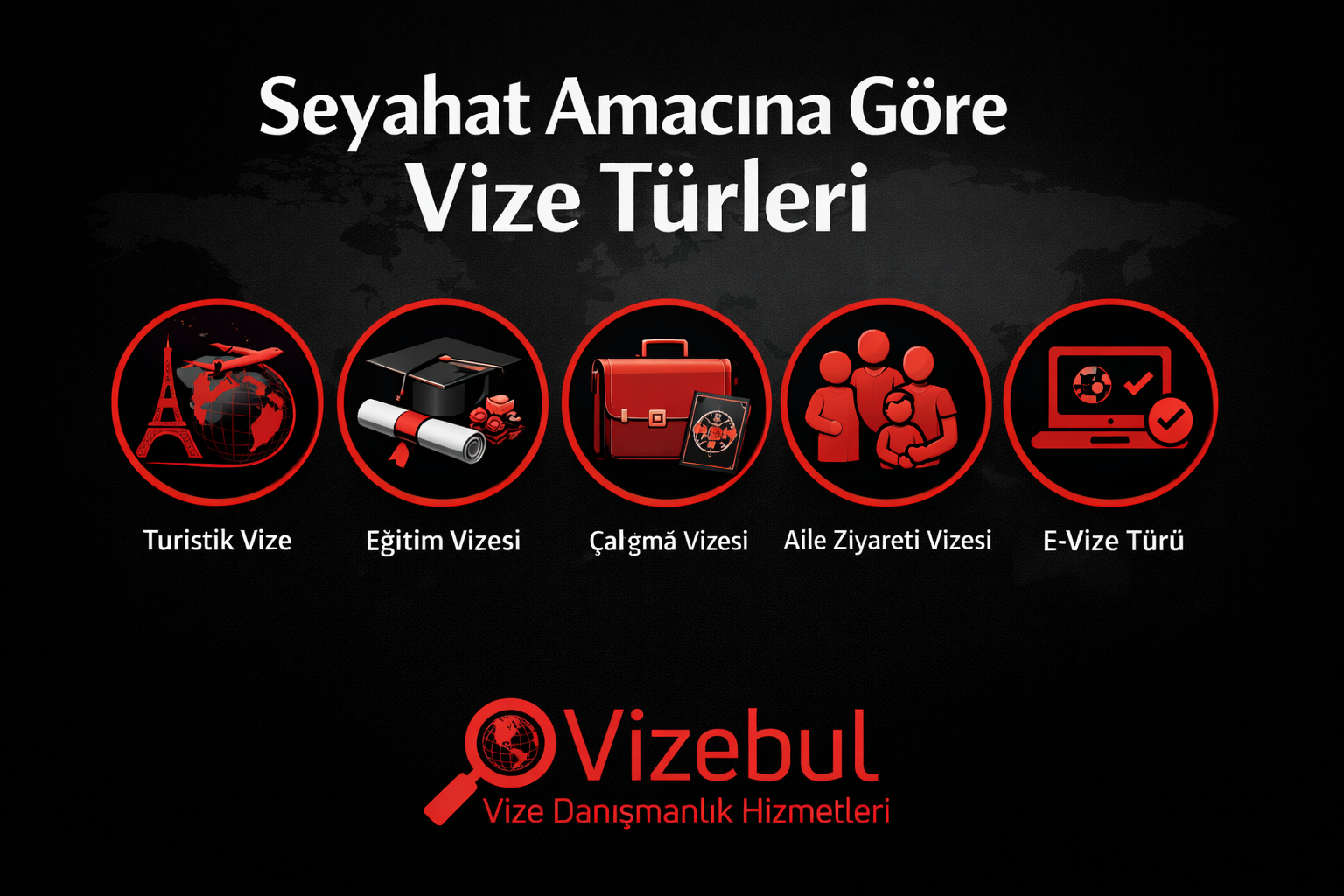 Seyahat Amacına Göre Vize Türleri